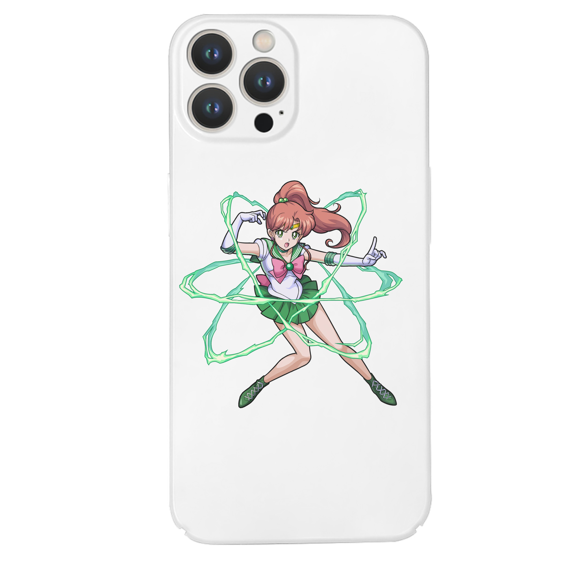 （画像用） 美少女戦士セーラームーン 木野 まこと きの まこと Sailor Moon Kino Makoto （セーラージュピター；Sailor Jupiter） 【iPhone 14シリーズ対応】ハードケース